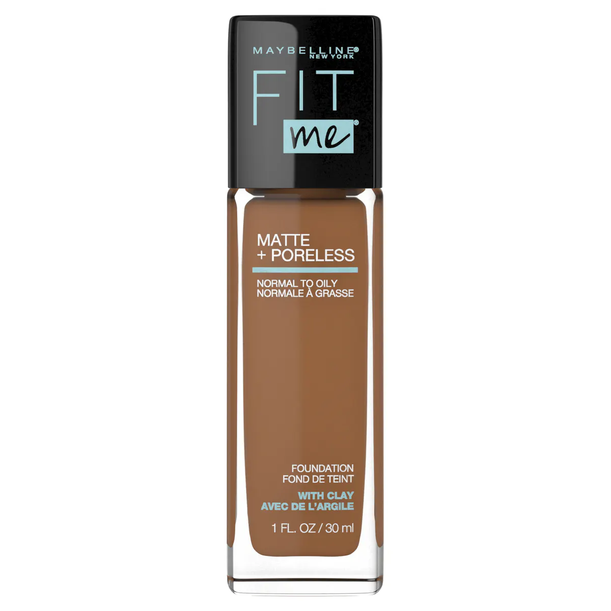 Maybelline Fit Me Matte & Poreless Mattifying Liquid Foundation 30ml, view 2