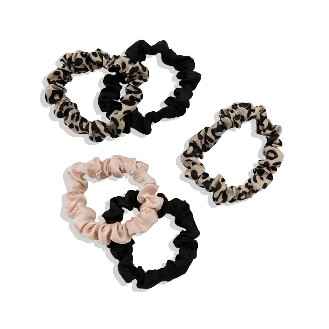 MCoBeauty Assorted Hair Scrunchies Mini 5 Pack*