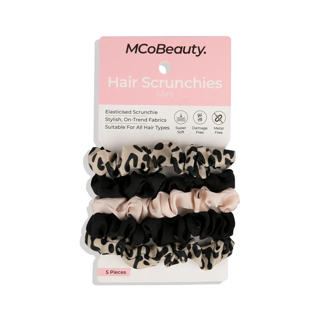 MCoBeauty Assorted Hair Scrunchies Mini 5 Pack*, view 2