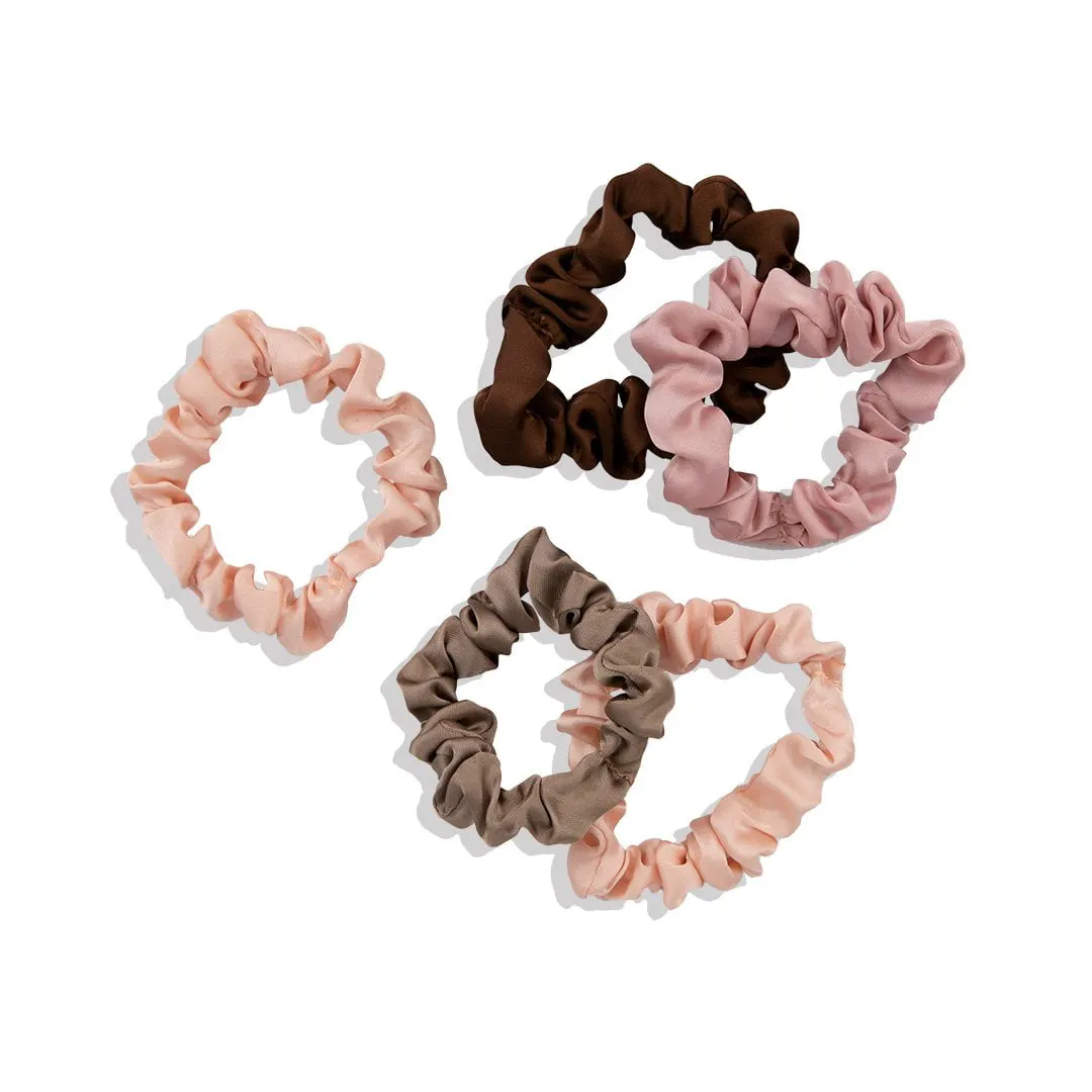 MCoBeauty Assorted Hair Scrunchies Mini 5 Pack*, view 3