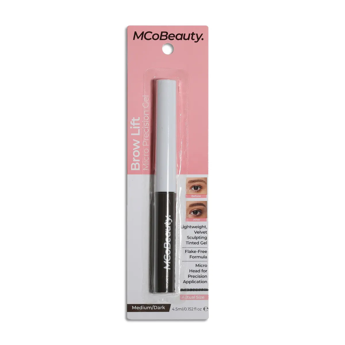 MCoBeauty Brow Lift Micro Precision Gel 4.5ml - Medium/Dark, view 6