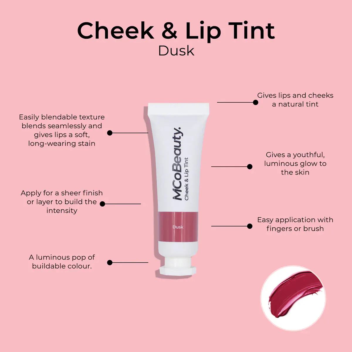 MCoBeauty Cheek & Lip Duo, view 6