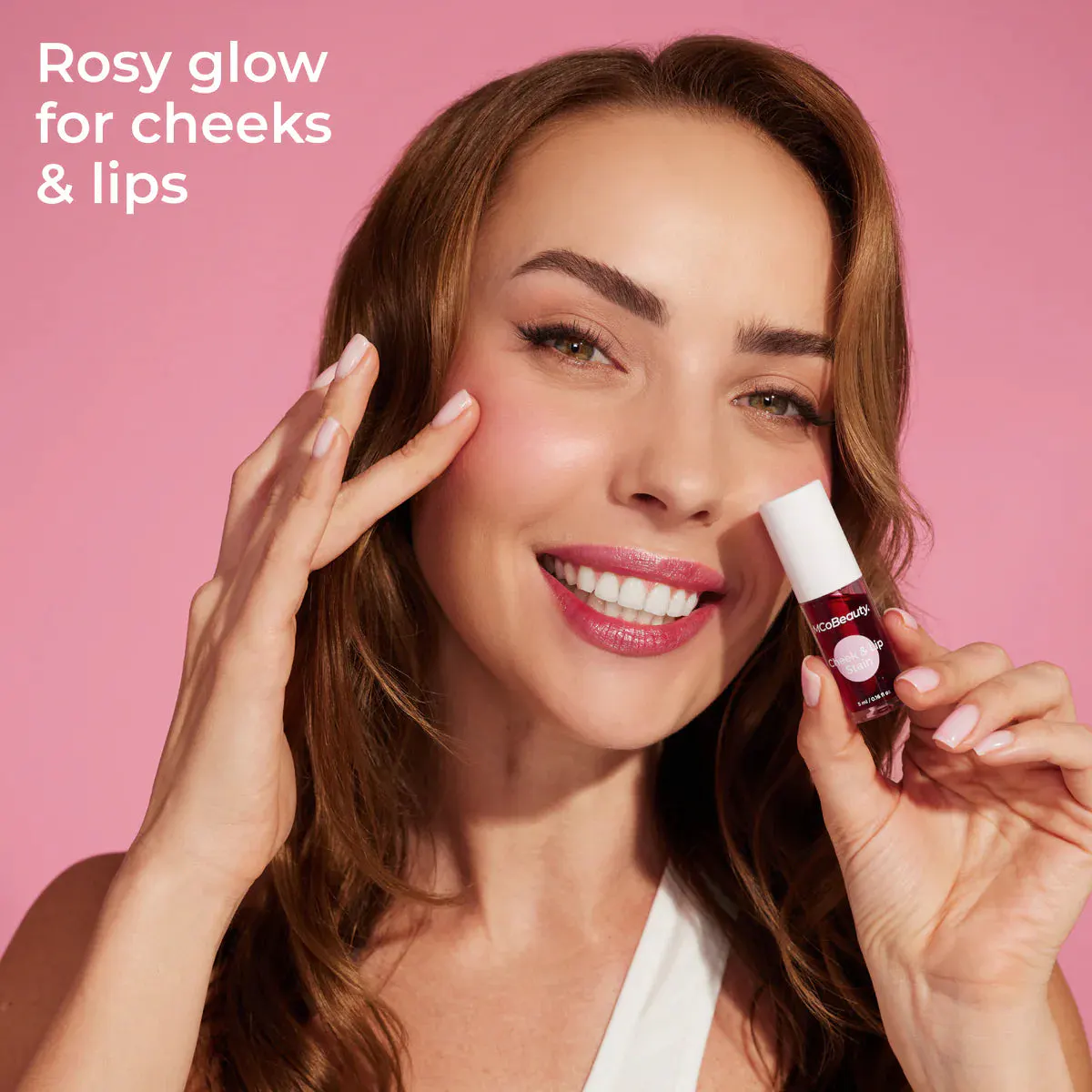 MCoBeauty Cheek & Lip Stain - Red, view 2