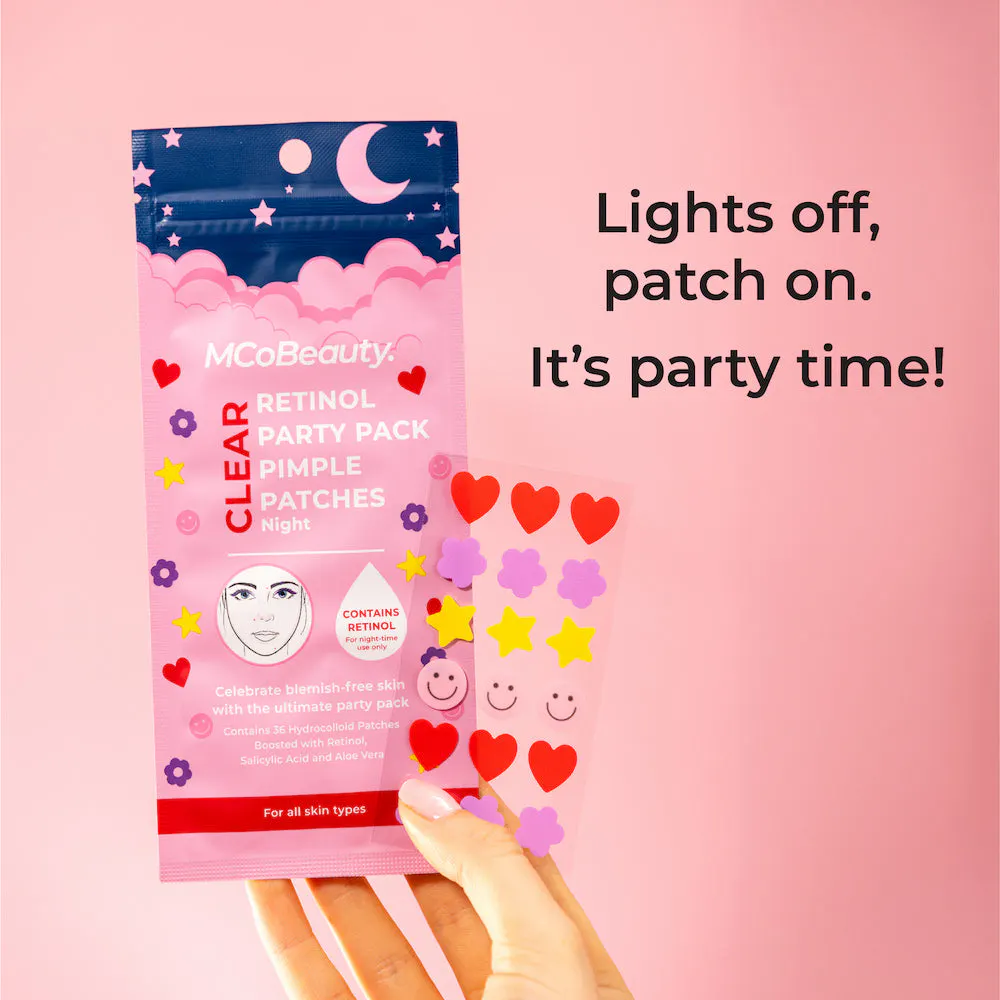 MCoBeauty Clear Retinol Party Pack Pimple Patches, view 3