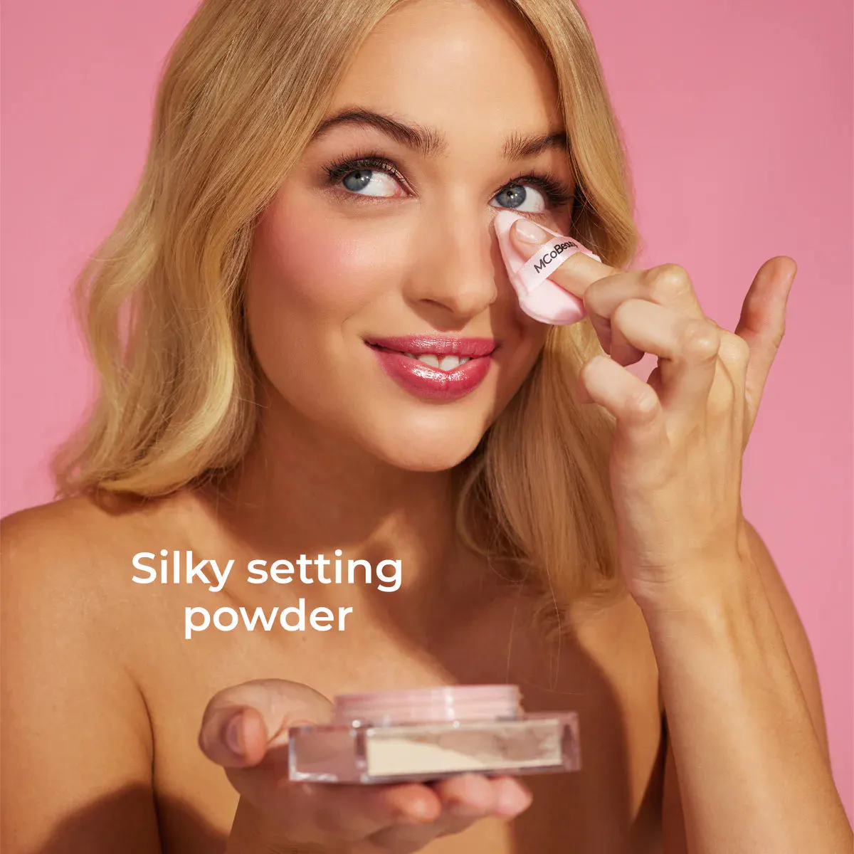 MCoBeauty Cool & Set Loose Powder - Light, view 2