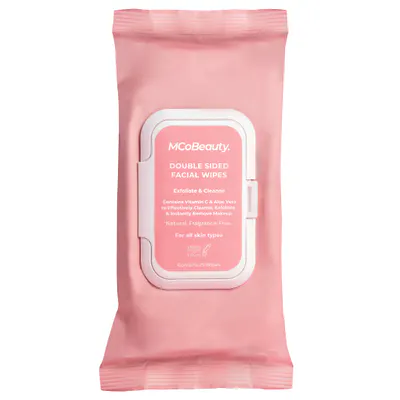 McoBeauty Double-Sided Wipes 25pk