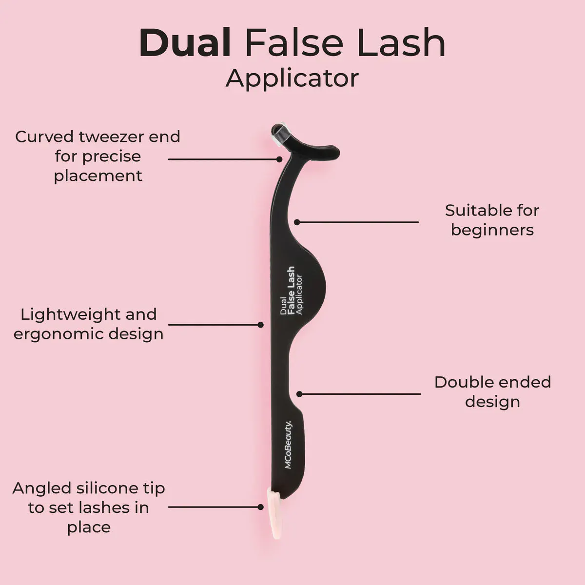 MCoBeauty Dual False Lash Applicator, view 3