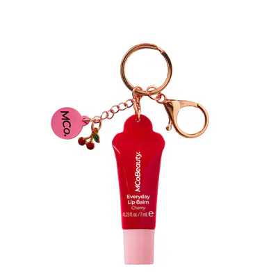 MCoBeauty Everyday Lip Balm (with Keyring) - Cherry