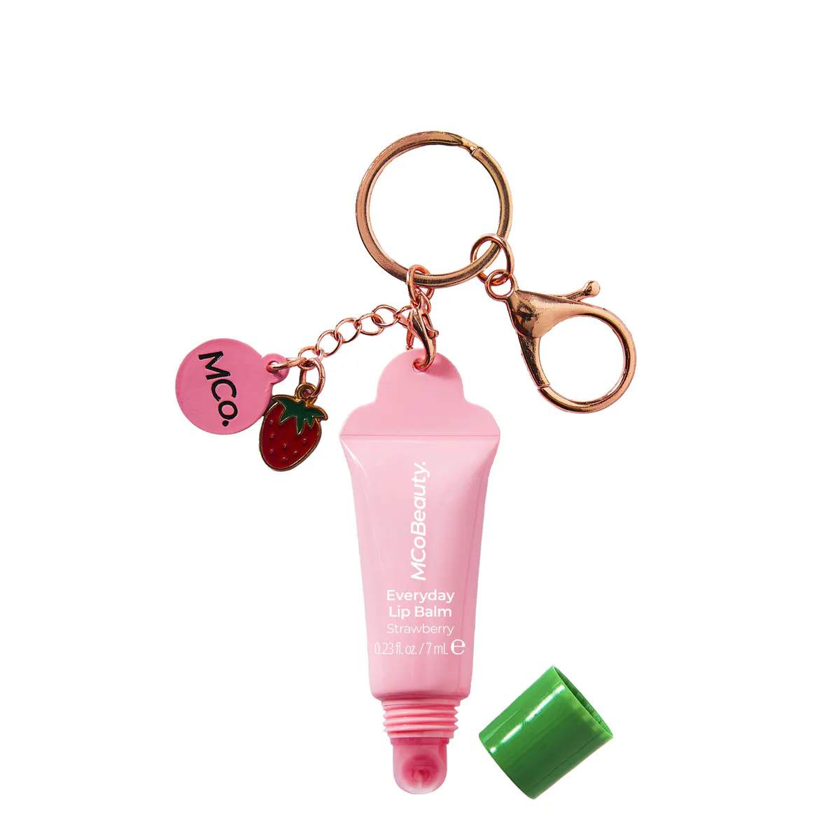 MCoBeauty Everyday Lip Balm (with Keyring) - Strawberry, view 2