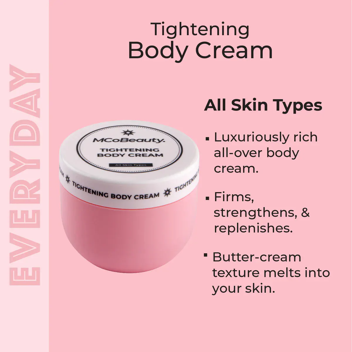 MCoBeauty Everyday Tightening Body Cream 240ml, view 3