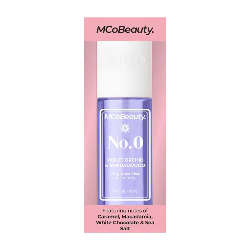 MCoBeauty Fragrance Mist Hair & Body 90mL - No.0 (Violet Orchid & Sandalwood), view 3