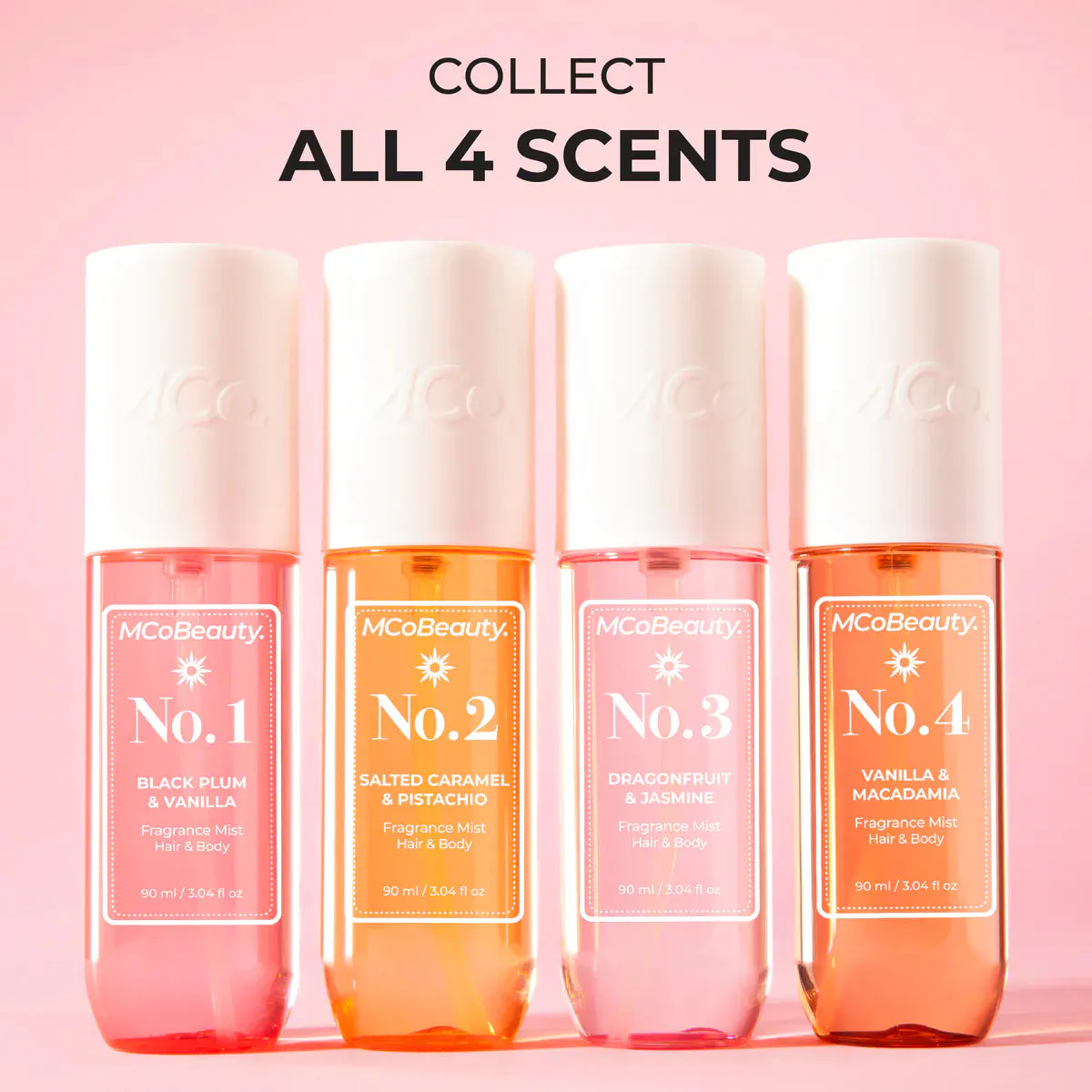 MCoBeauty Fragrance Mist No.2 Salted Caramel & Pistachio 90ml, view 5