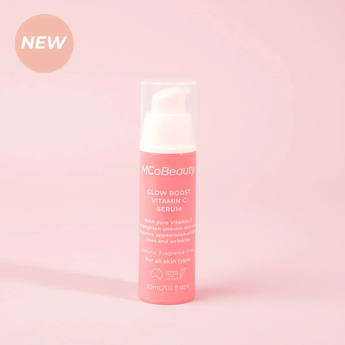 MCoBeauty Glow Boost Vitamin C Serum 30ml, view 2