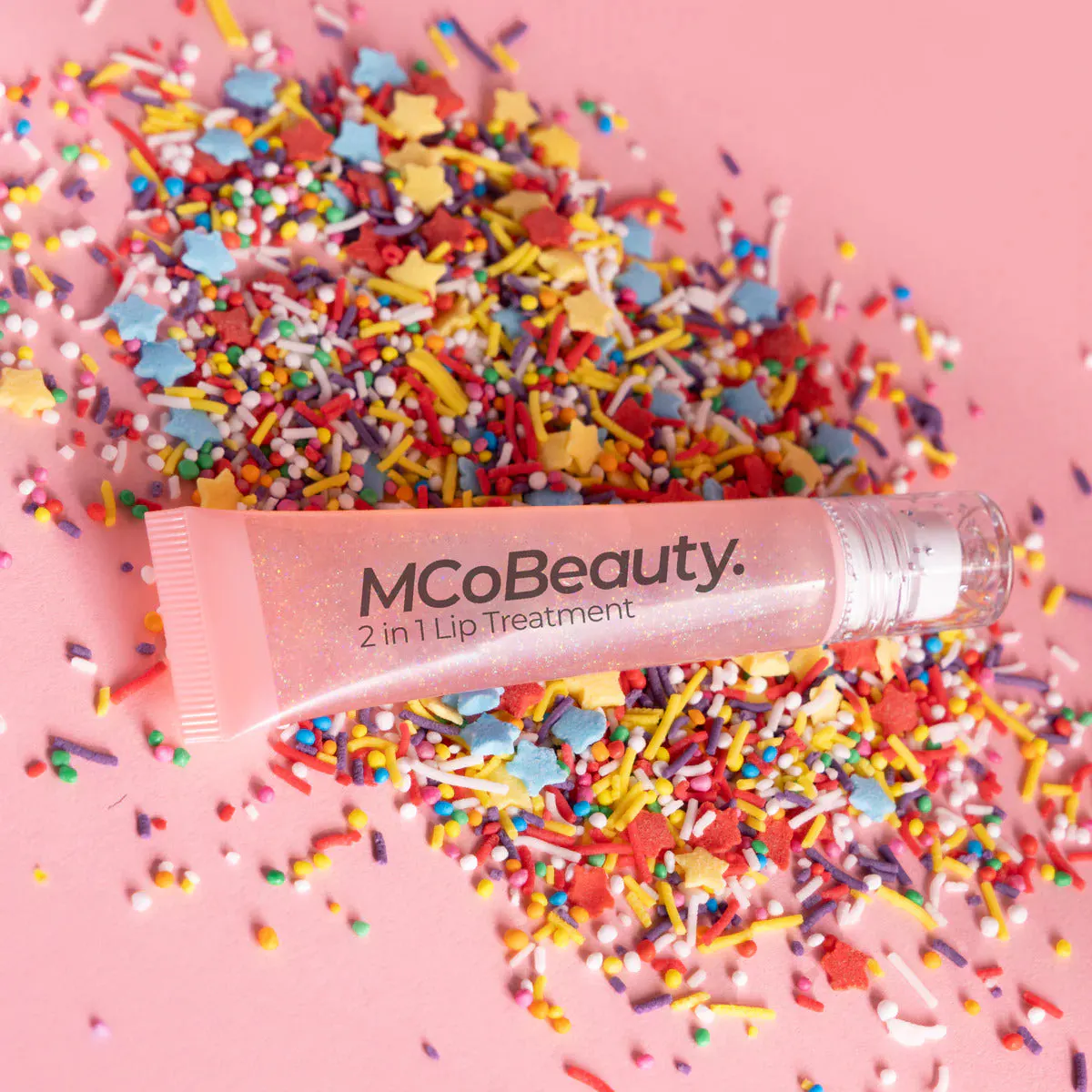 MCoBeauty Glow & Treat 2-in-1 Lip Treatment 15ml - Birthday Cake, view 5