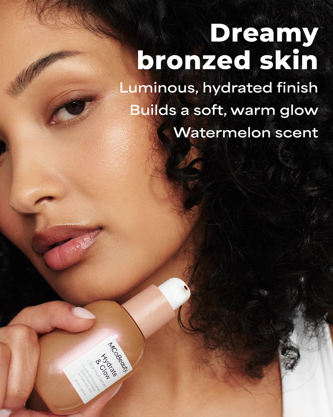 MCoBeauty Hydrate & Glow Ultra-Hue Serum 40ml - Bronze, view 2