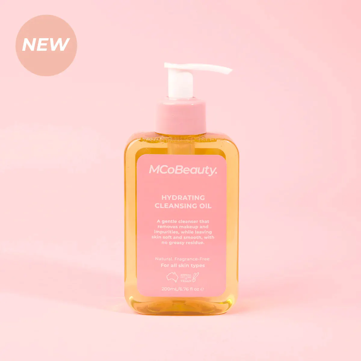 MCoBeauty Hydrating Cleansing Oil 200ml, view 2