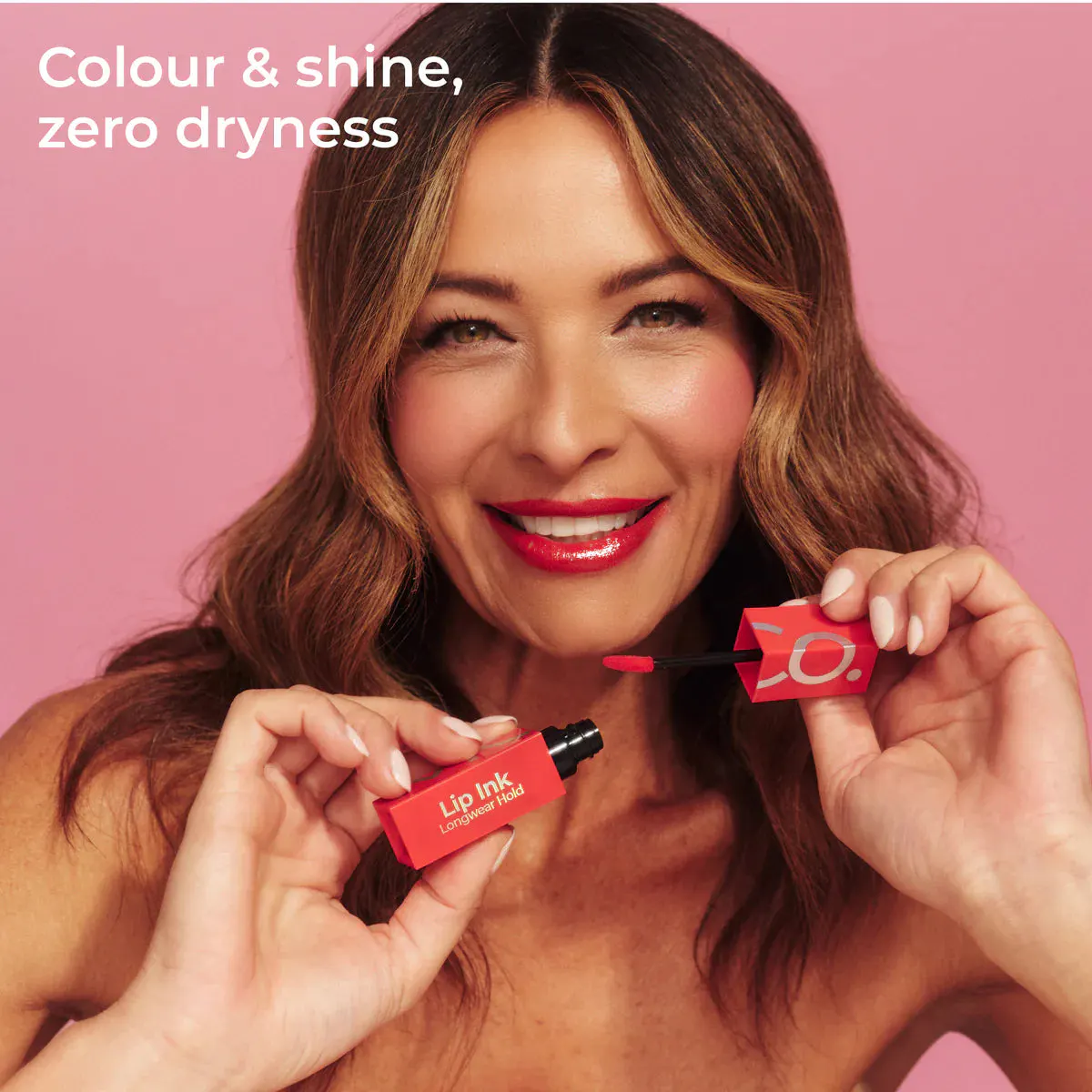 MCoBeauty Lip Ink Longwear Hold - Iconic Red, view 2