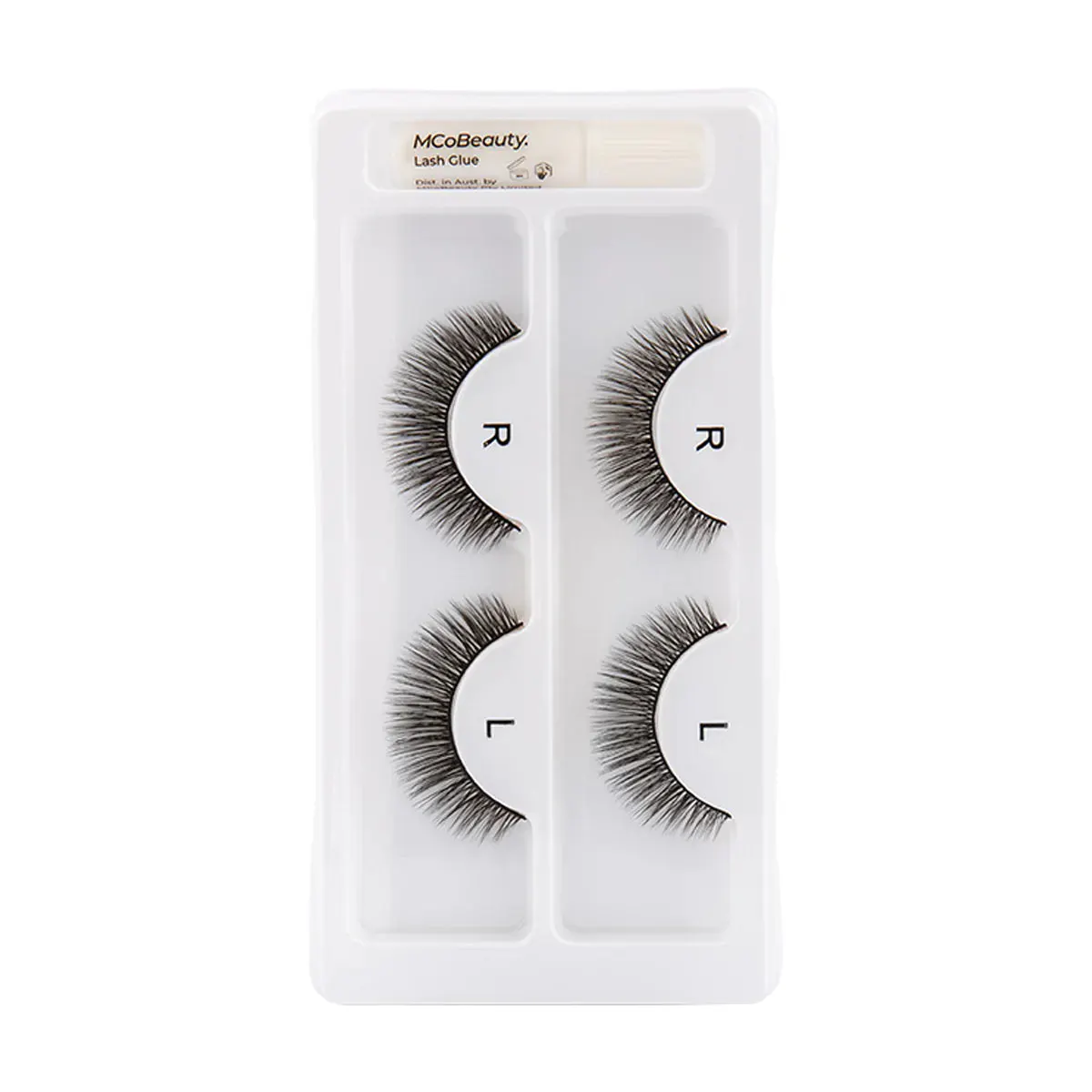 MCoBeauty LONGWEAR False Lashes Natural Mykonos Duo Set