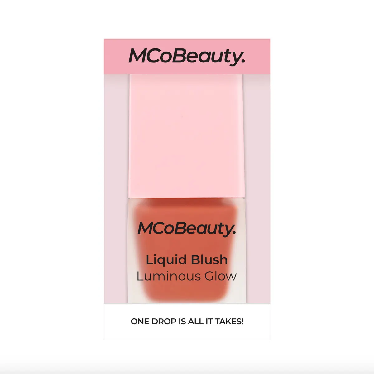 MCoBeauty Luminous Glow Liquid Blush - Lava (Deep Peach), view 6