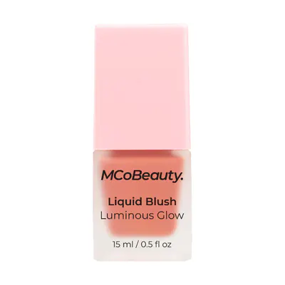 MCoBeauty Luminous Glow Liquid Blush - Passion (Peachy Pink)