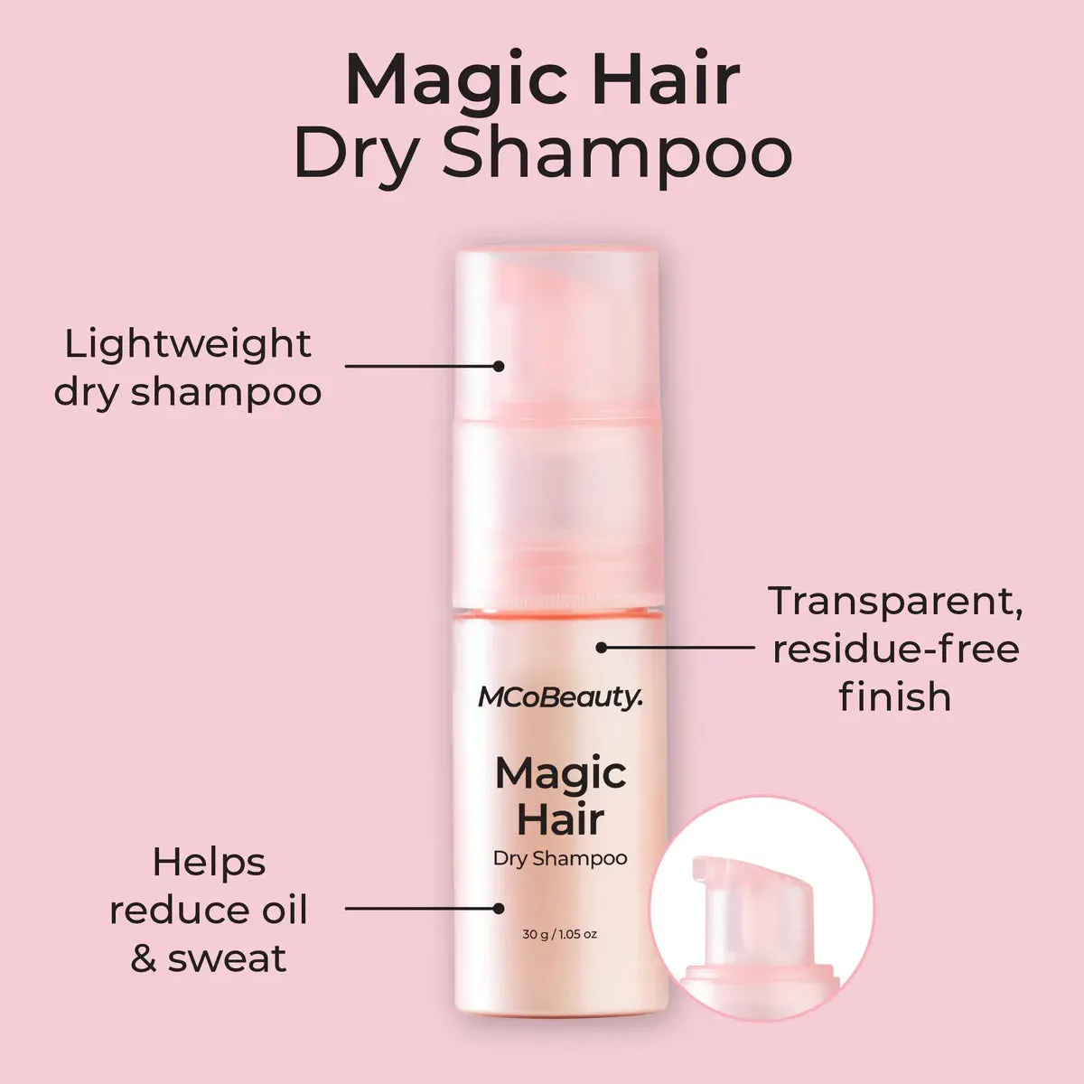 MCoBeauty Magic Hair Dry Shampoo, view 4