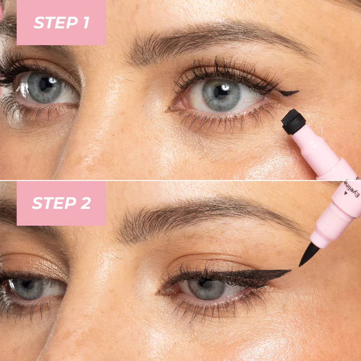 MCoBeauty Mini Winged Eyeliner 2ml - Black, view 3