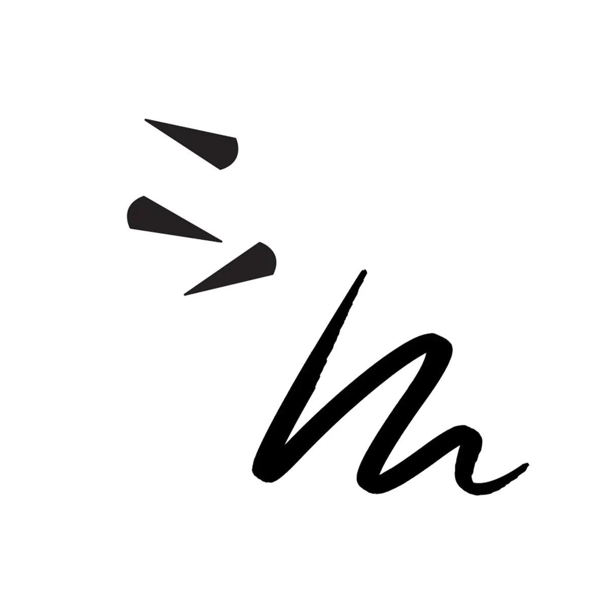MCoBeauty Mini Winged Eyeliner 2ml - Black, view 4