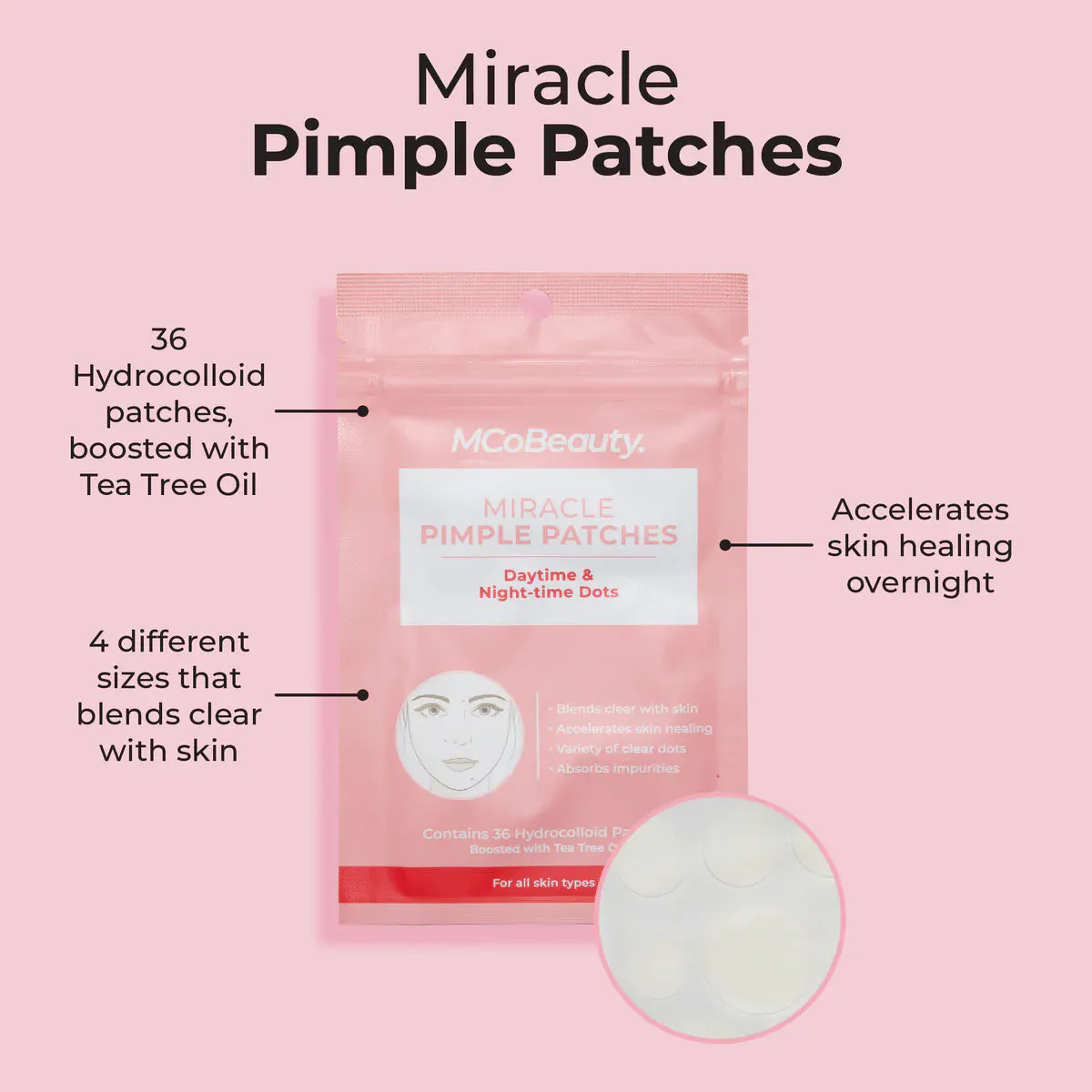 MCoBeauty Miracle Pimple Patches, view 5