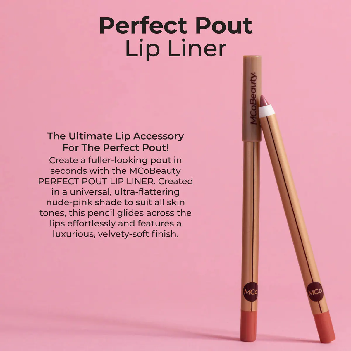 MCoBeauty Perfect Pout Lip Liner - Rose Saturn 1.3g, view 5