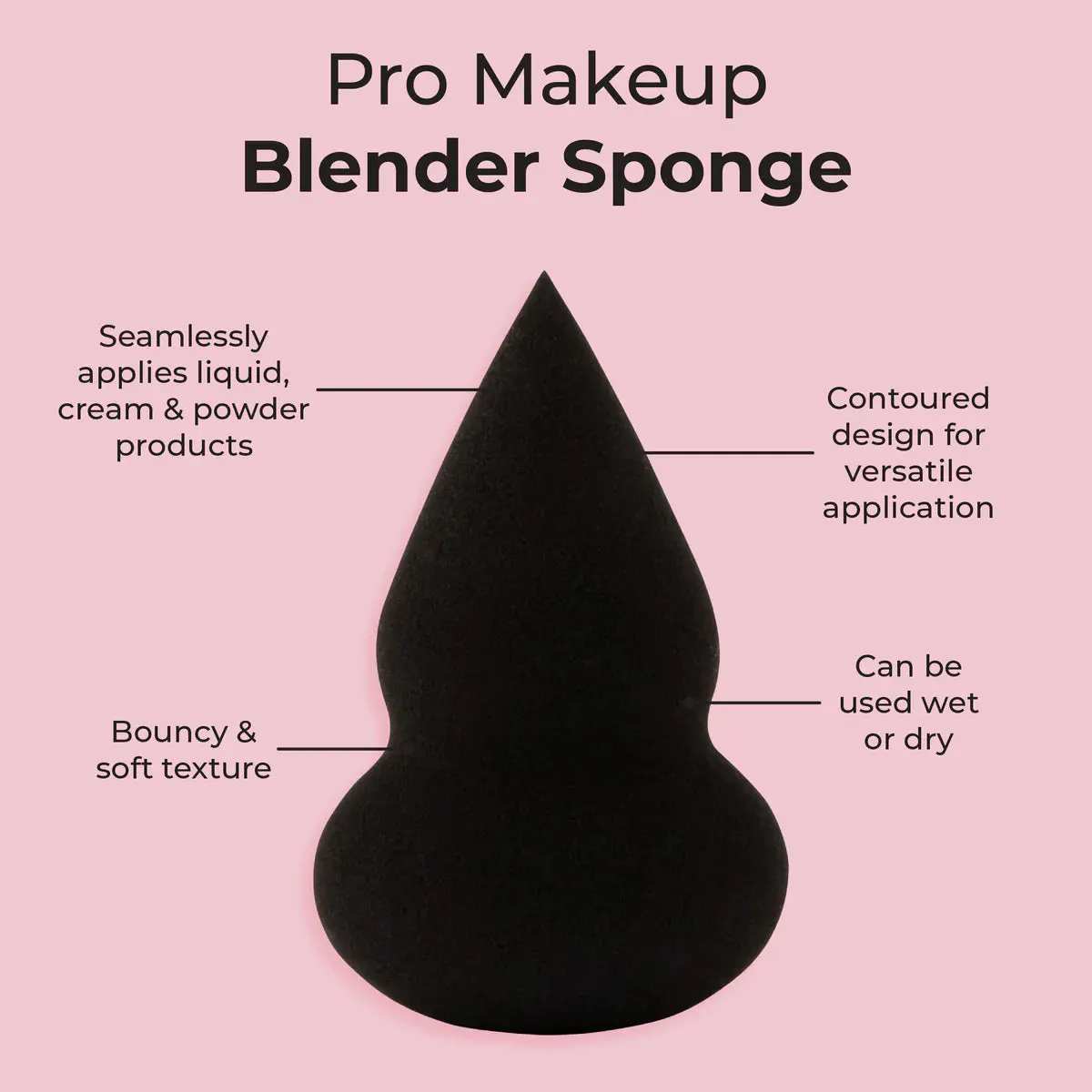 MCoBeauty Precision Blender Sponge, view 3
