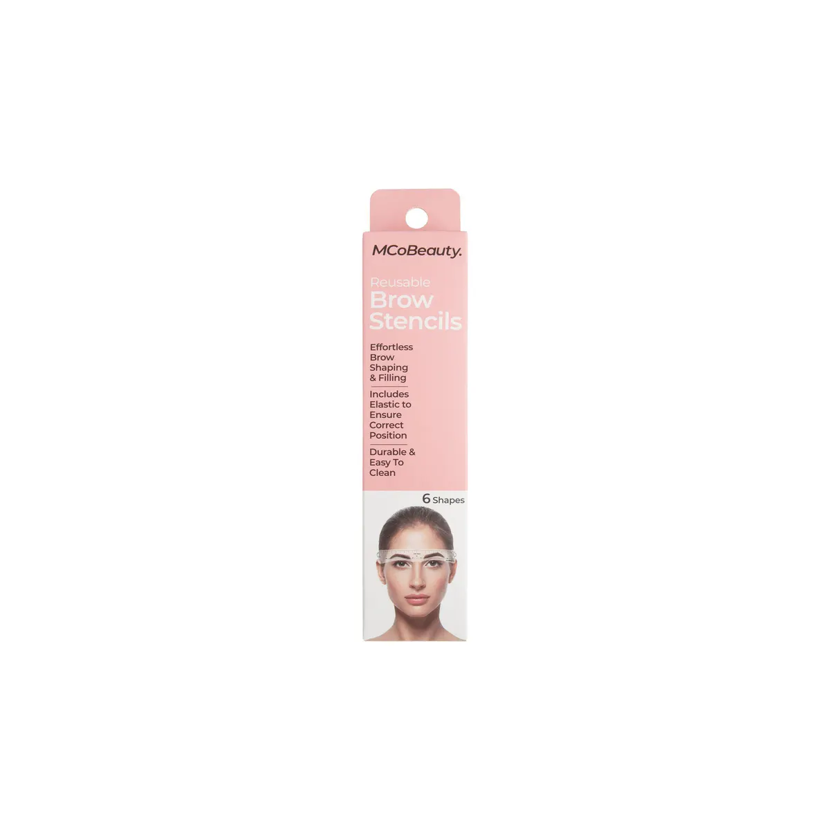 MCoBeauty Reusable Brow Stencils 6 Pack, view 2