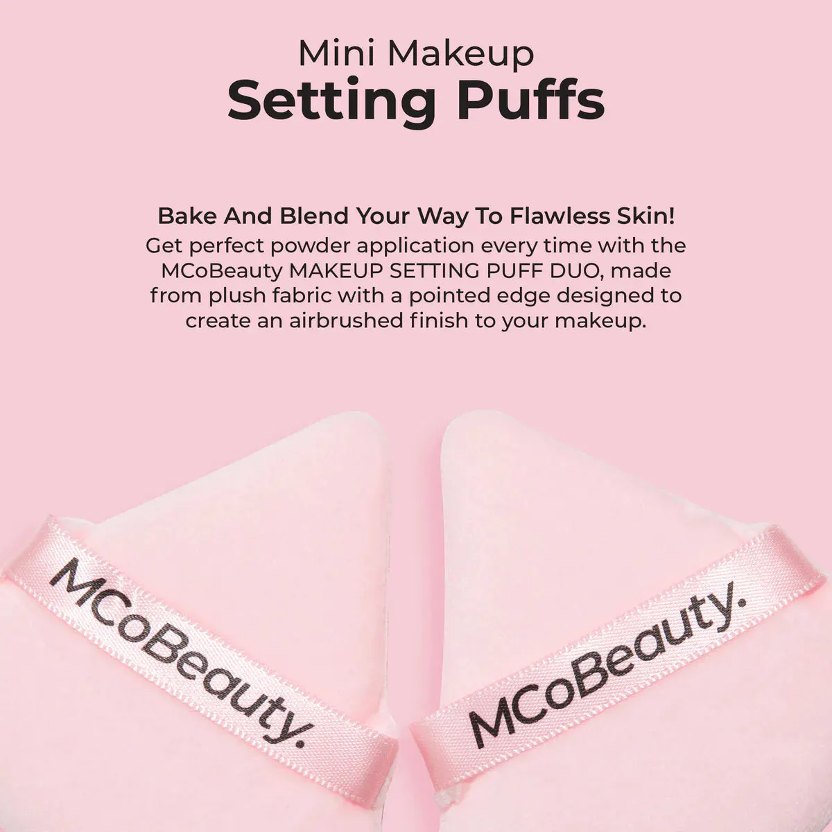 MCoBeauty Setting Puff Duo 4 Pack, view 5