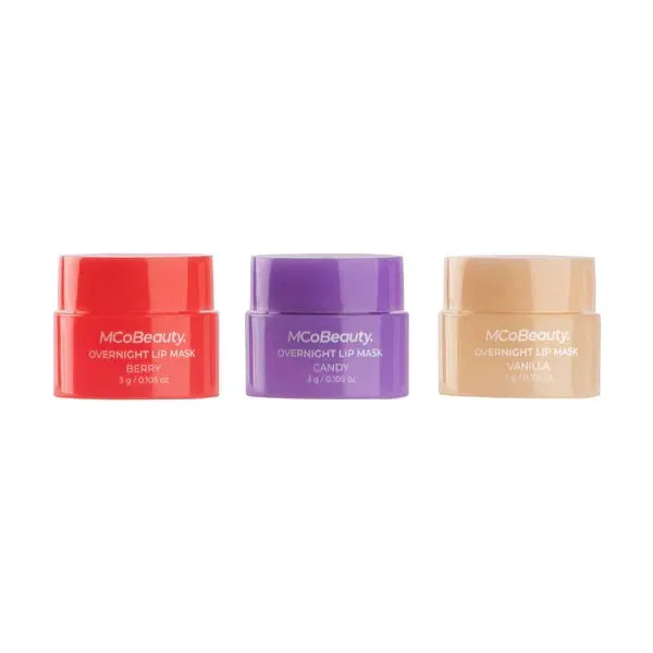 MCoBeauty Sleeping Lip Mask Mini Set 3 x 3g