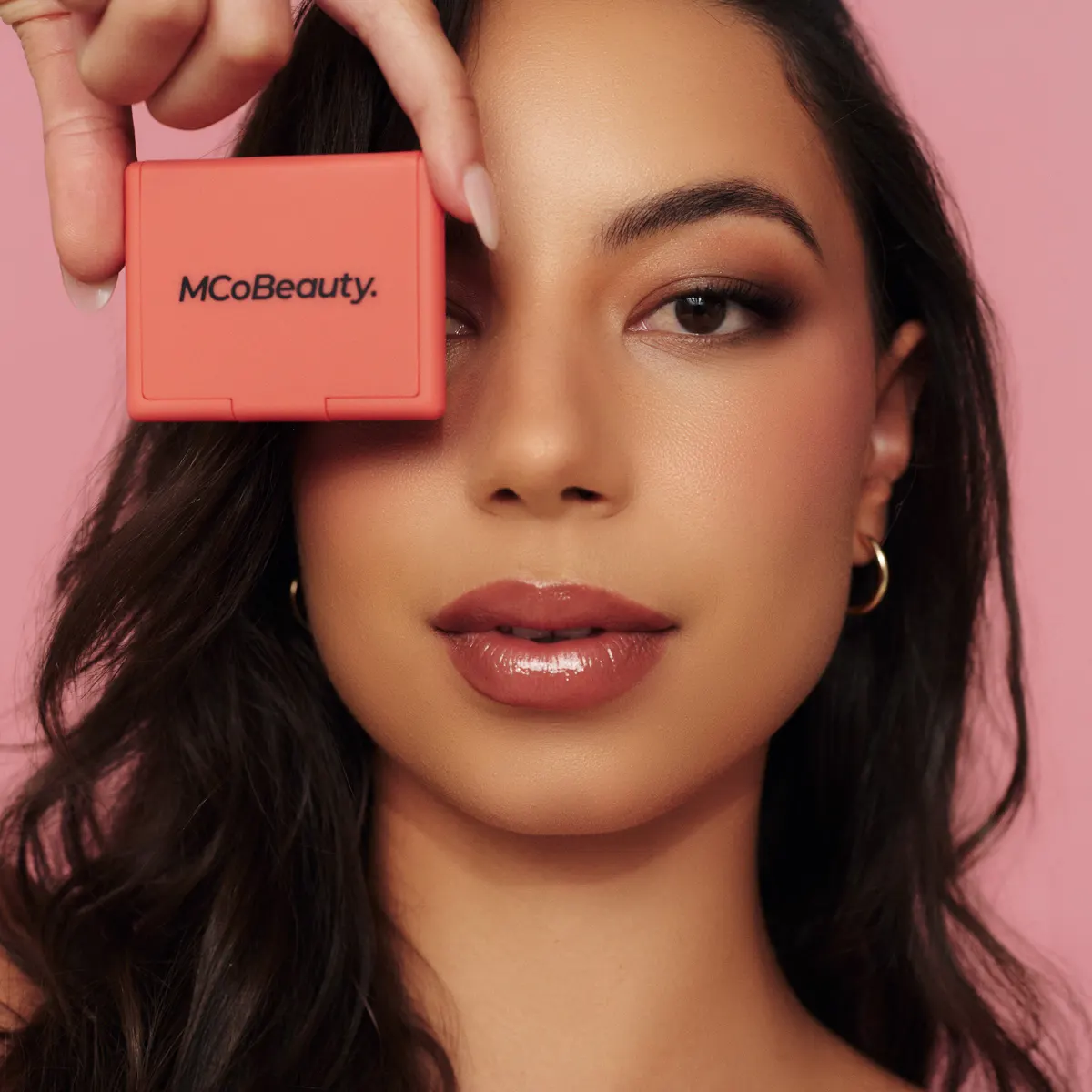 MCoBeauty Soft Touch Powder Blush - Deep Peach, view 4
