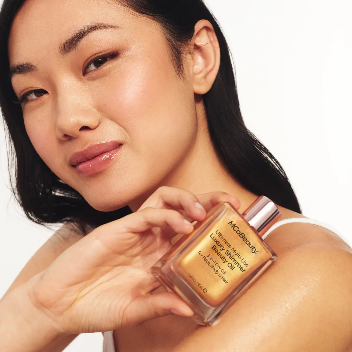 MCoBeauty Ultimate Multi-Use Luxury Shimmer Beauty Oil 50ml, view 4