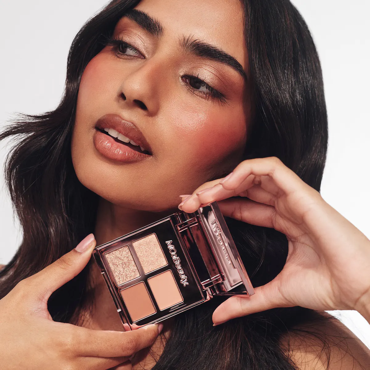 MCoBeauty Ultra-Luxe Eyeshadow Quad - Cheeky Chat, view 3