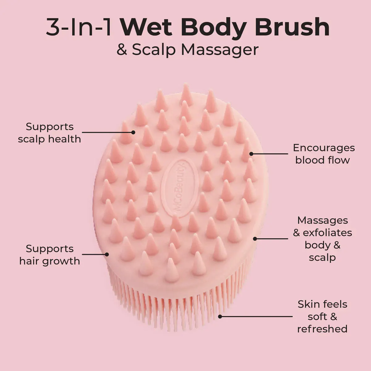 MCoBeauty Wet Body Brush, view 3