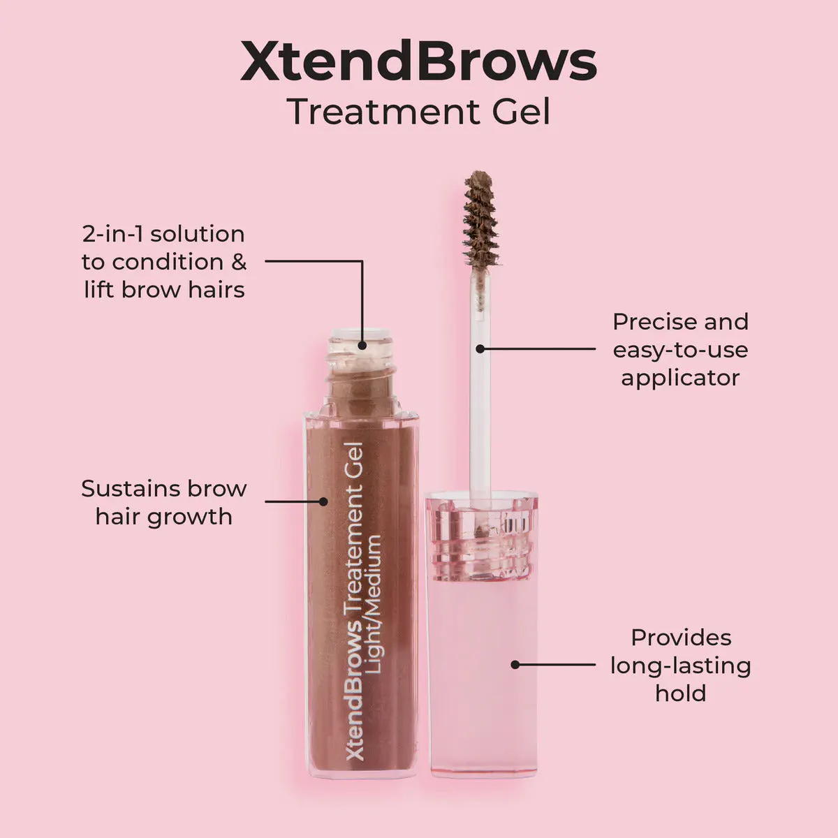 MCoBeauty XtendBrows Treatment Gel 4g, view 11