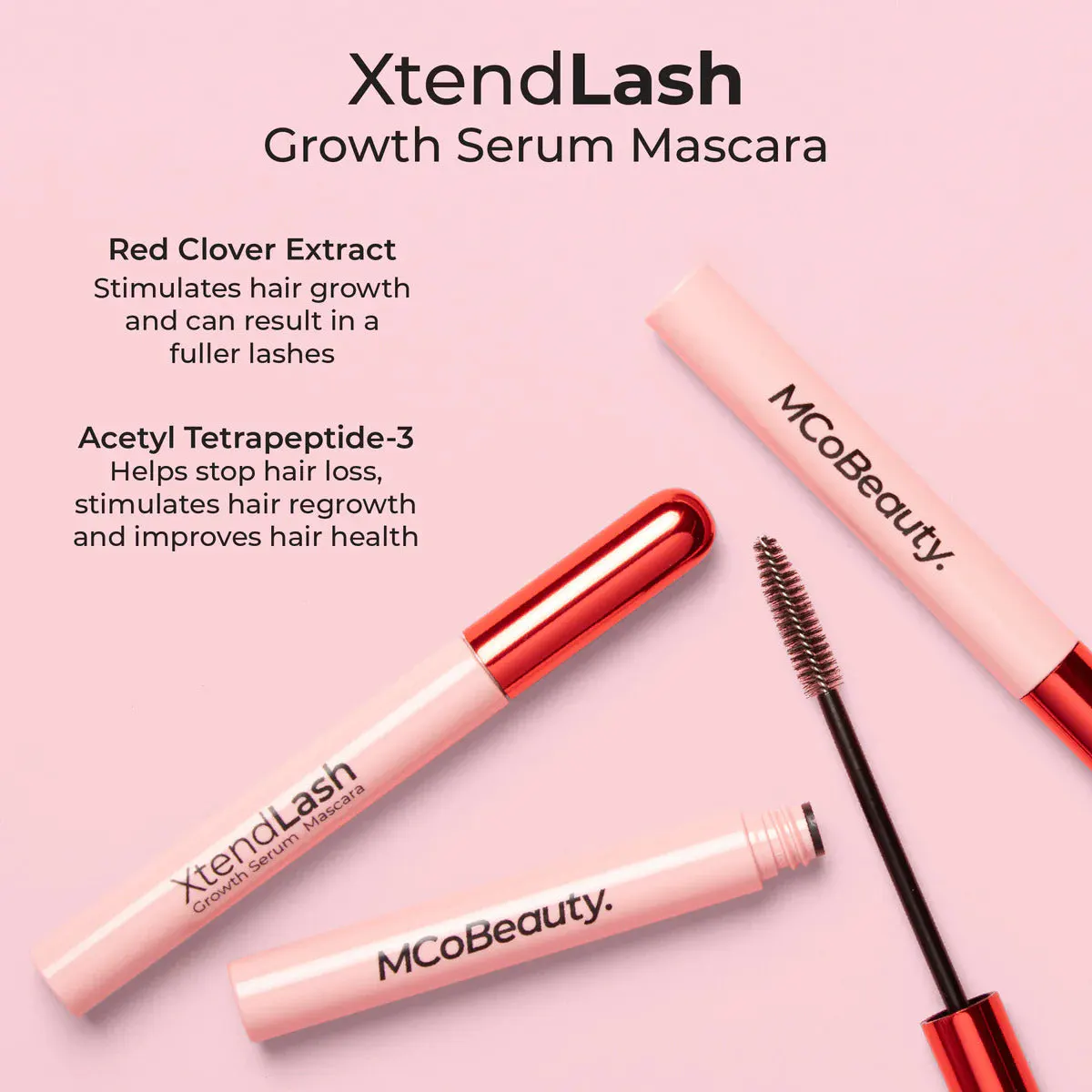 MCoBeauty XTENDLASH Growth Serum Mascara 7ml, view 5