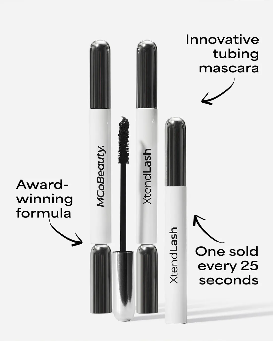 MCoBeauty XtendLash Tubing Mascara - Brown, view 2