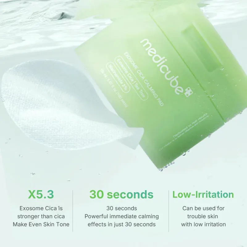 Medicube Exosome Cica Calming Pad 100 Pads, view 4
