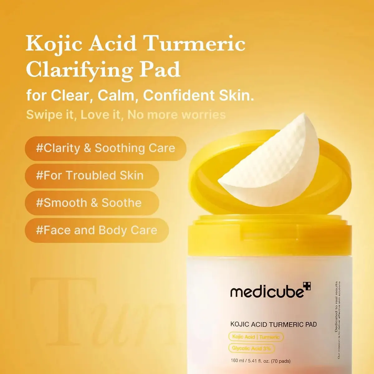 Medicube Kojic Acid Turmeric Pad - 70 Pieces, view 2