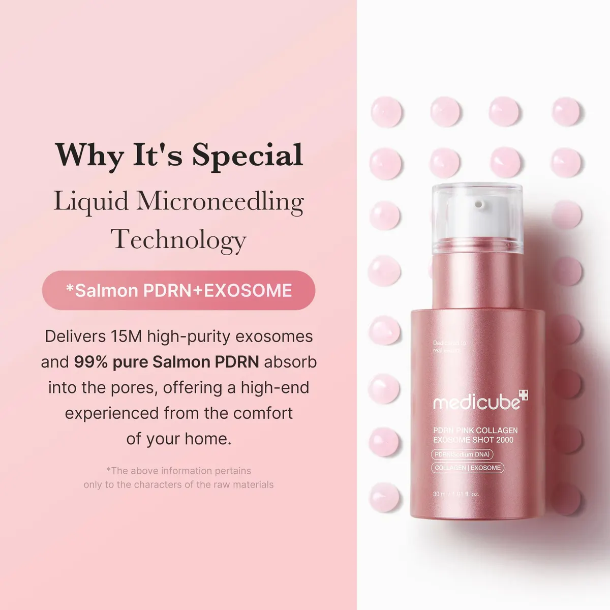 Medicube PDRN Pink Collagen Exosome Shot 2000 30ml, view 5