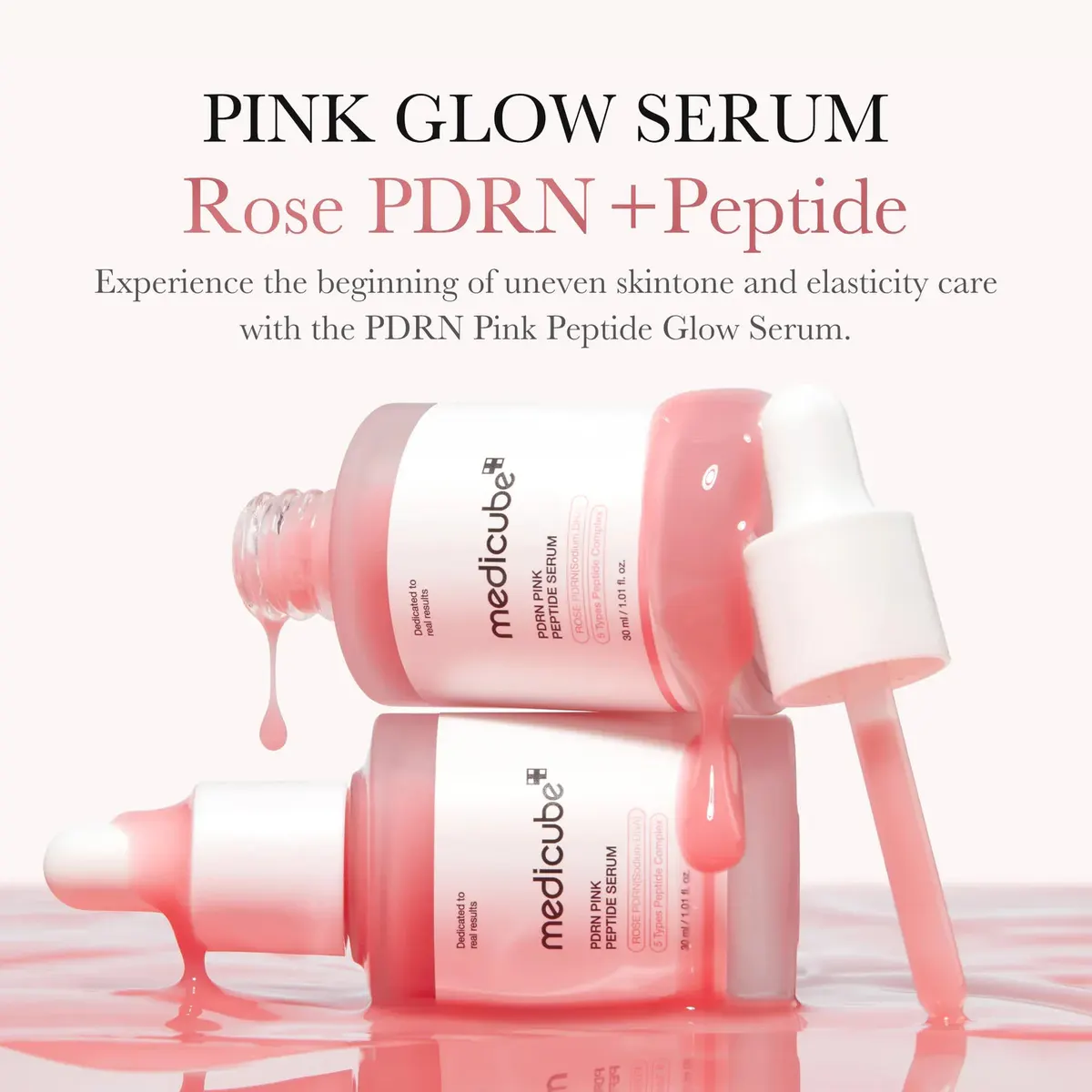 Medicube PDRN Pink Peptide Serum 30ml, view 3