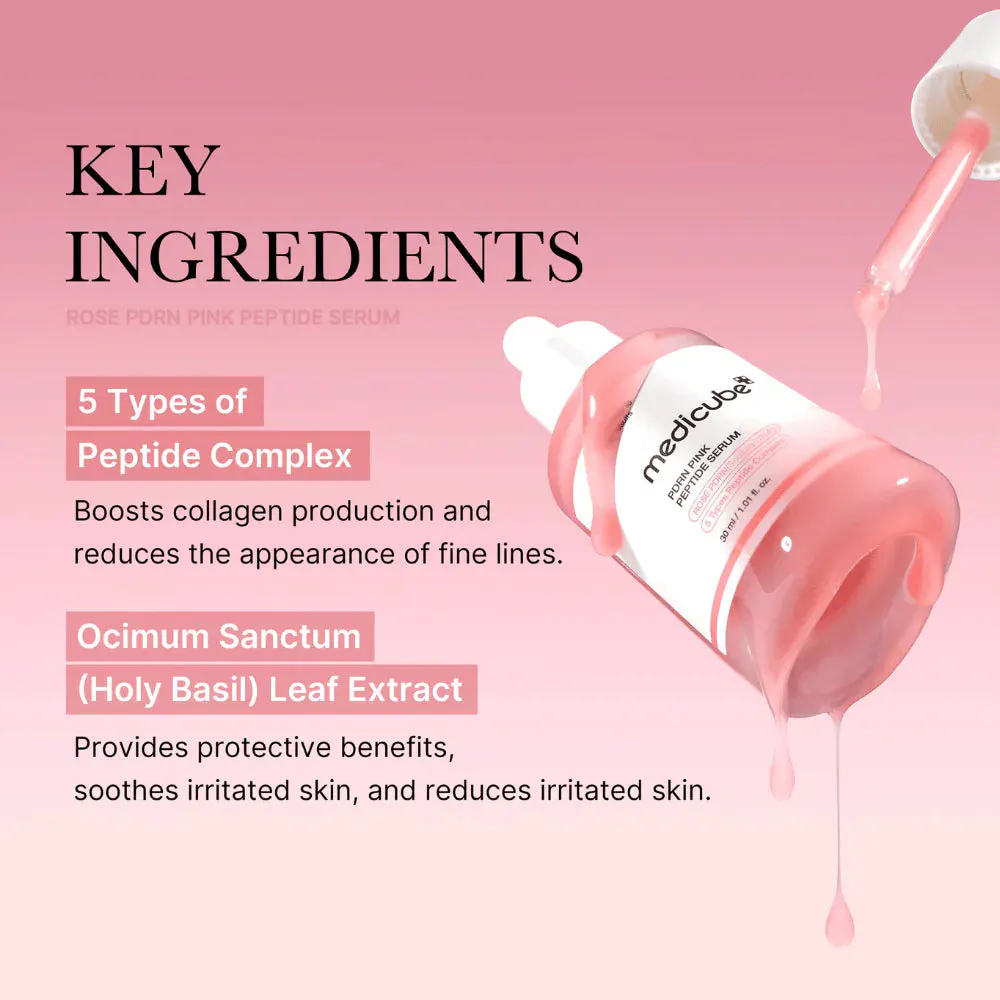 Medicube PDRN Pink Peptide Serum 30ml, view 5