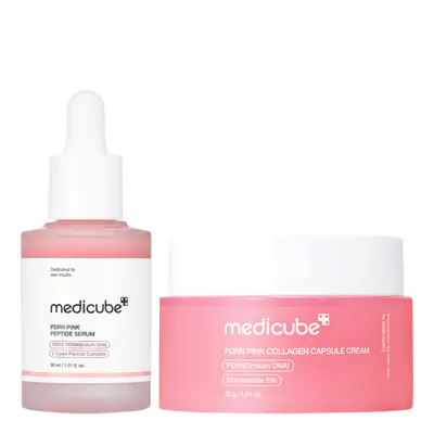Medicube PDRN Pink Serum & Capsule Cream Duo Bundle