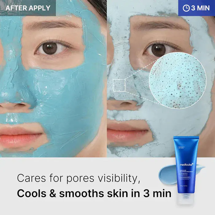 Medicube Zero Pore Blackhead Mud Mask 100g, view 3