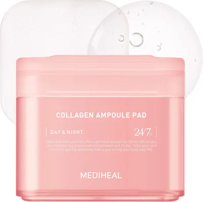 MEDIHEAL Collagen Ampoule Pad 100 Pack