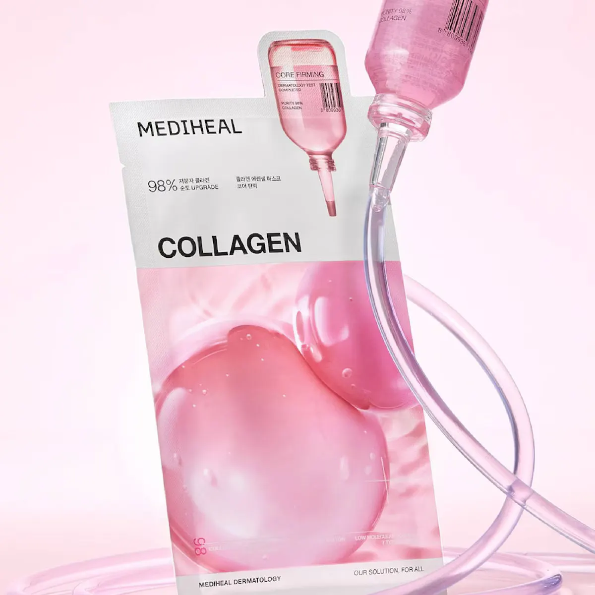 MEDIHEAL Collagen Essential Sheet Mask Bundle (10pcs), view 4