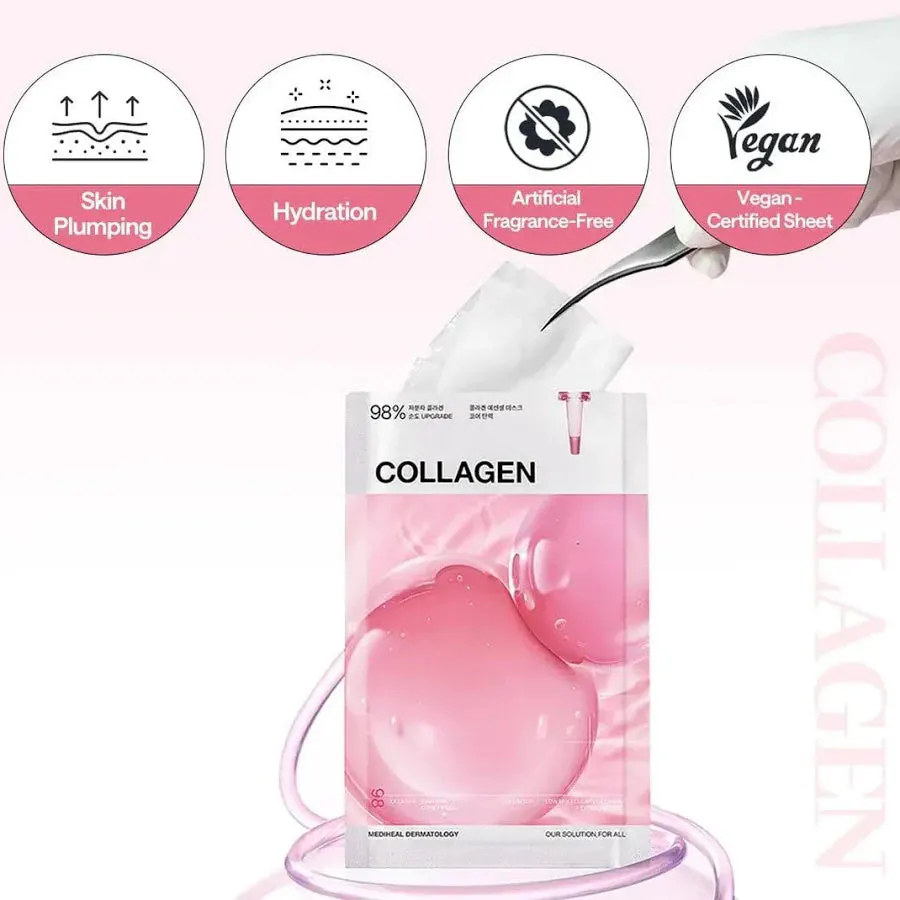 MEDIHEAL Collagen Essential Sheet Mask, view 2
